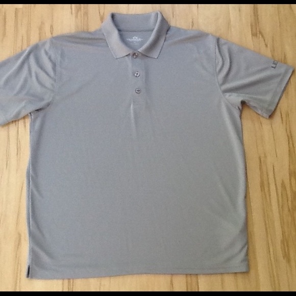 Vansport Performance Gray Golf Shirt Size Medium - Picture 2 of 6